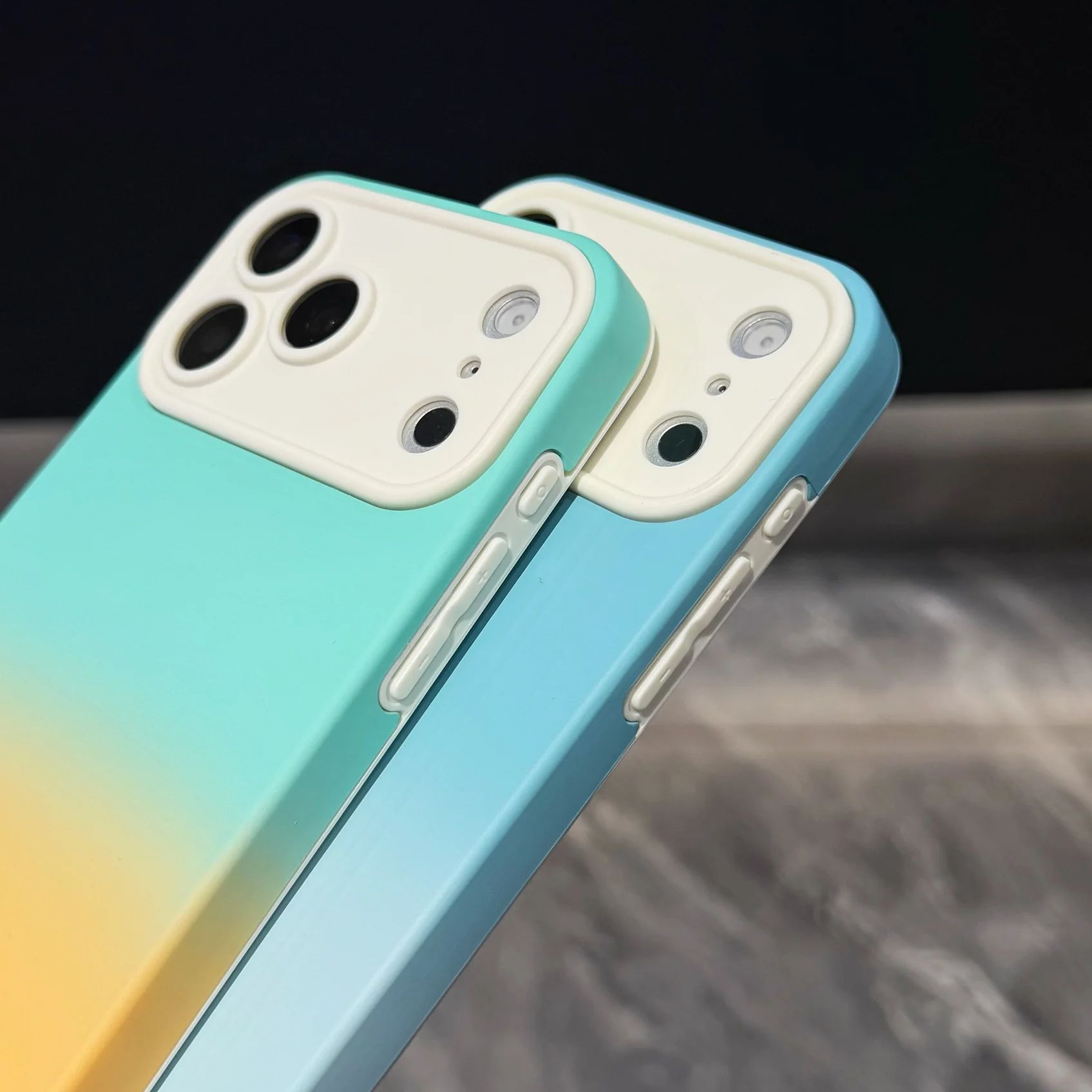 Gradient Color Matte Camera Pr - đánh giá và giá Phone Cases With Camera Cover