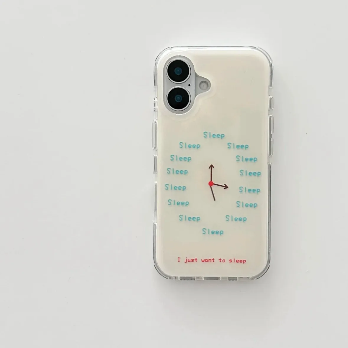 Ins Wind Creative Sleep Clock  - đánh giá và giá Phone Cases Customized