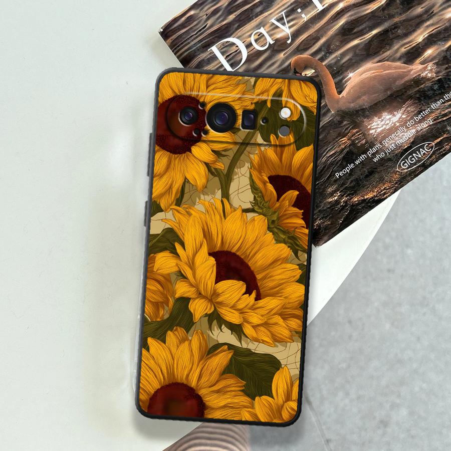 Sunflower Sea Funda Phone Cove - đánh giá và giá Phone Cases Pixel 10 Pro