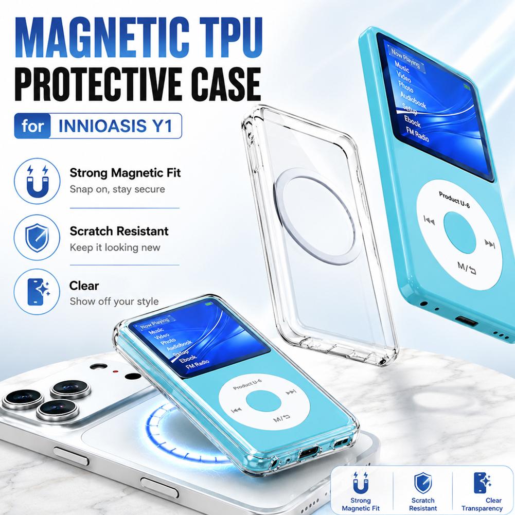 For INNIOASIS Y1 Case Magnetic - đánh giá và giá Transparent Thin Case