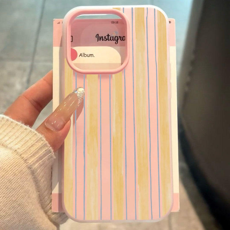Stylish Yellow Striped Phone C - đánh giá và giá Phone Cases Yellow