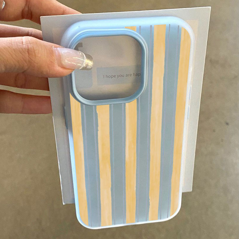 Stylish Yellow Striped Phone C - đánh giá và giá Phone Cases Yellow