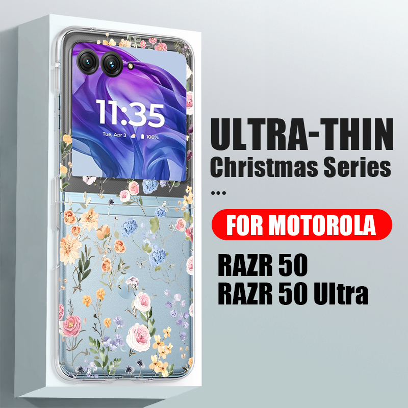 White Flowers Pattern Phone Ca - đánh giá và giá Phone Cases Motorola