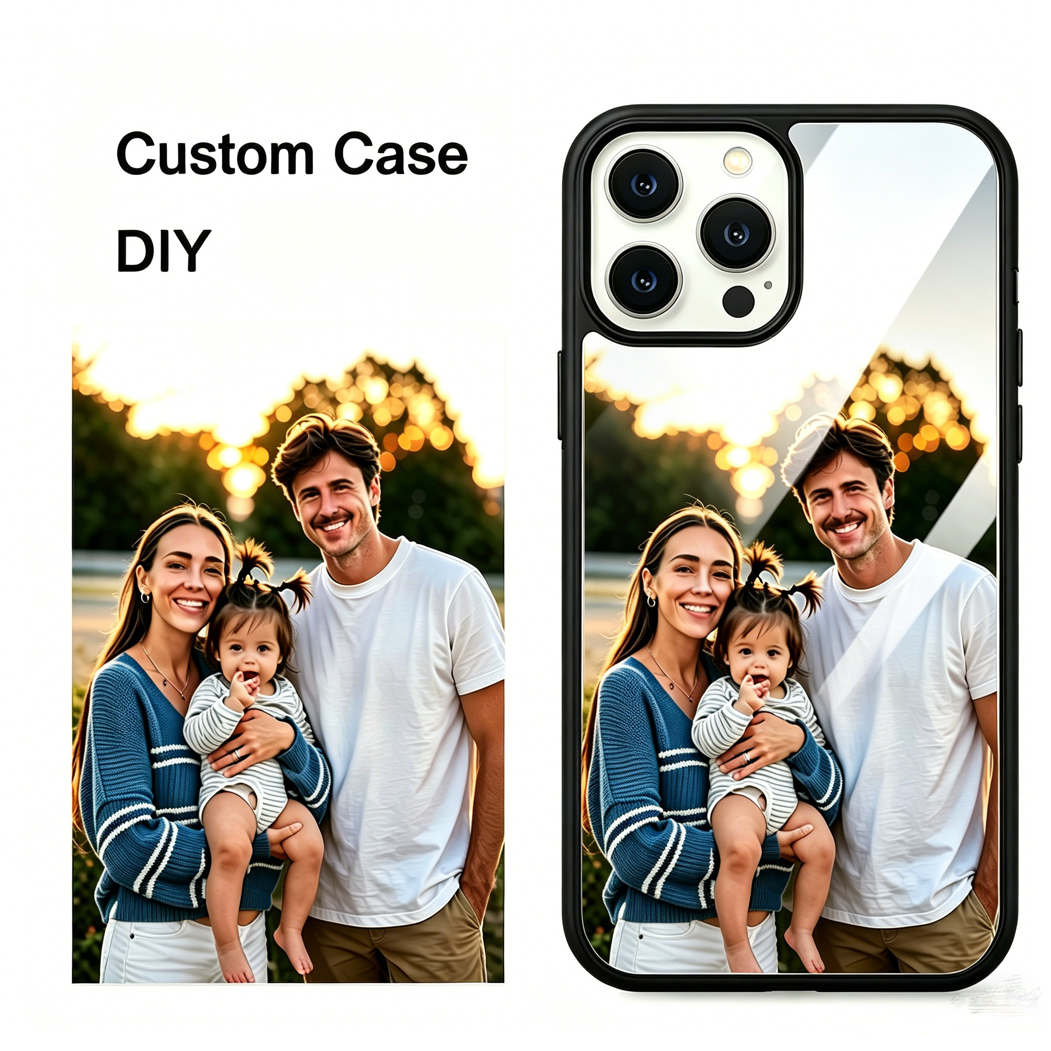 Custom Photo Mirror Glass Case - đánh giá và giá Phone Cases Customized