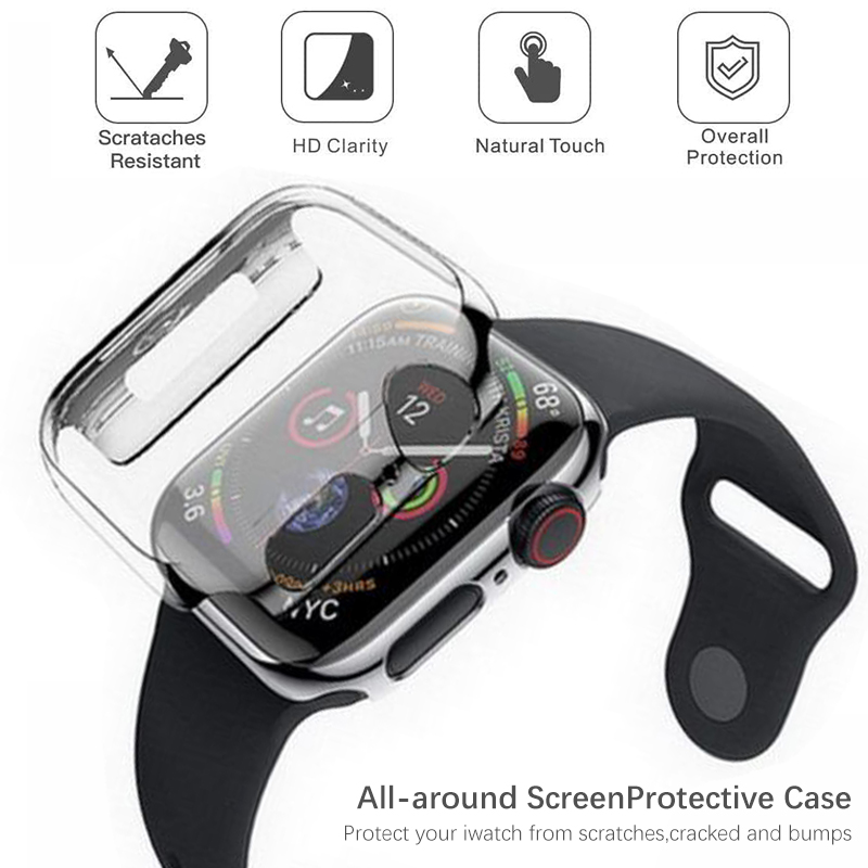 1PC 44\40mm Ultra-thin Hard Sc - đánh giá và giá Transparent Thin Case