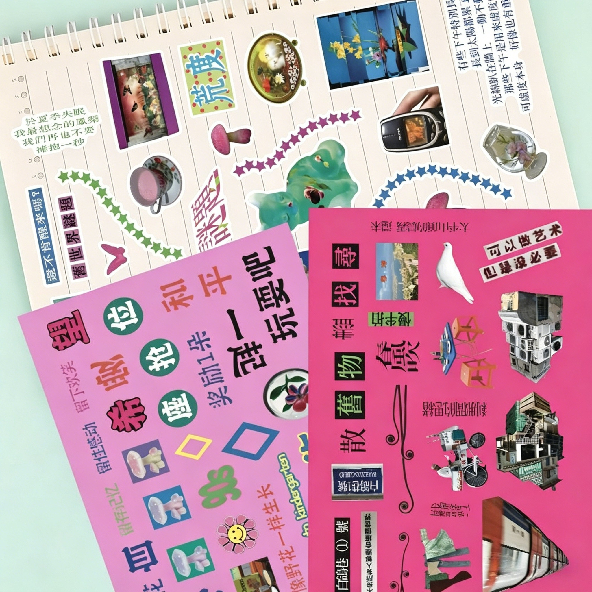 8 sheets y2k Dreamcore Retro H - đánh giá và giá Phone Cases Junk