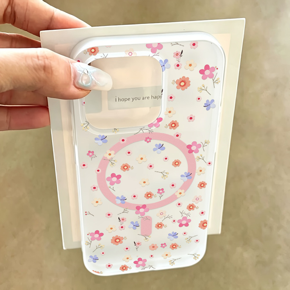 Flower Clear For Magsafe Phone - đánh giá và giá Phone Cases With Camera Cover