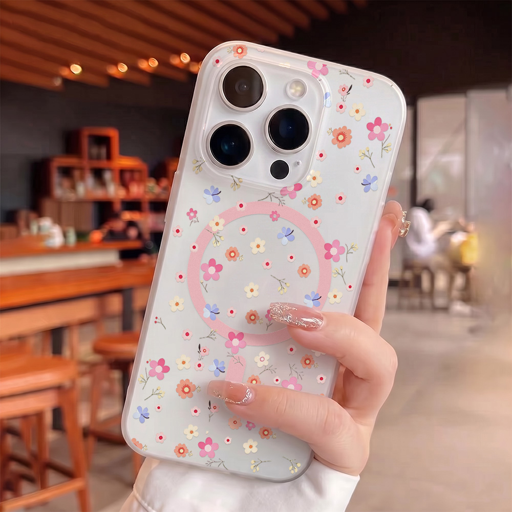 Flower Clear For Magsafe Phone - đánh giá và giá Phone Cases With Camera Cover