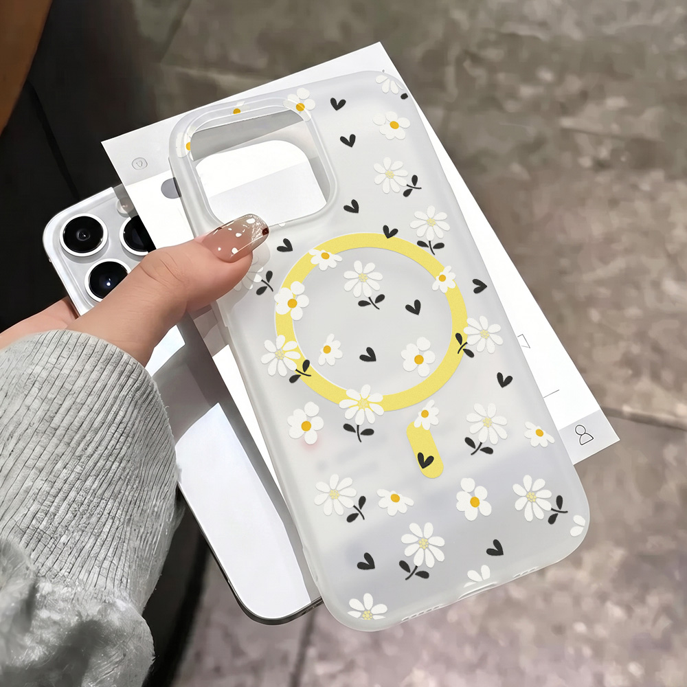 Flower Clear For Magsafe Phone - đánh giá và giá Phone Cases With Camera Cover