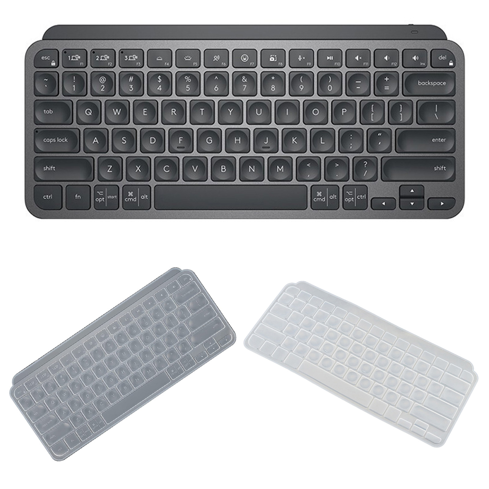 Keyboard Cover For Logi Tech M - đánh giá và giá Transparent Thin Case