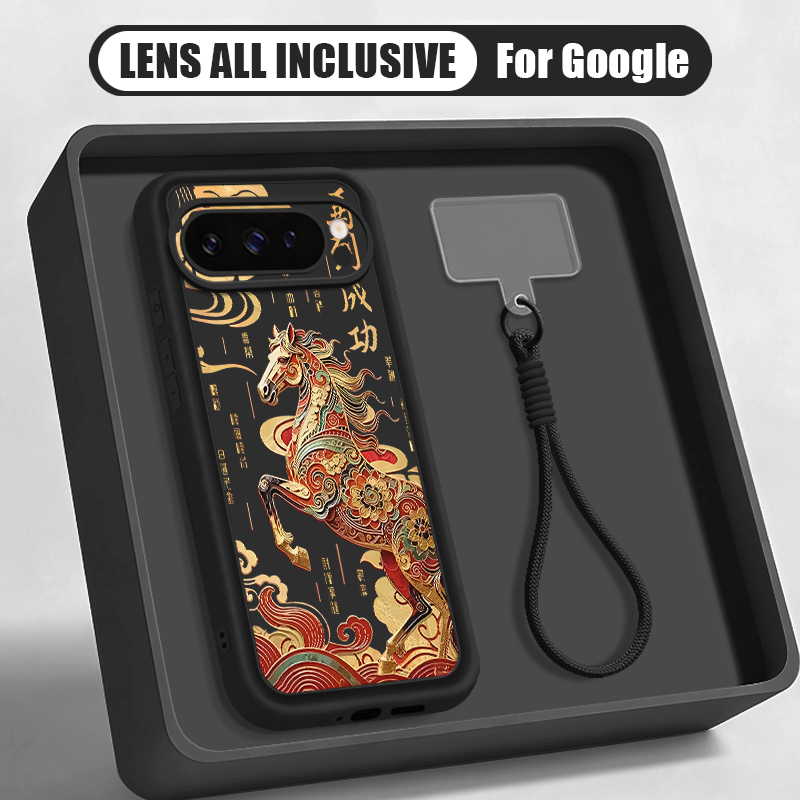 Cute Foal Print Wrist Strap La - đánh giá và giá Phone Cases Pixel 10 Pro