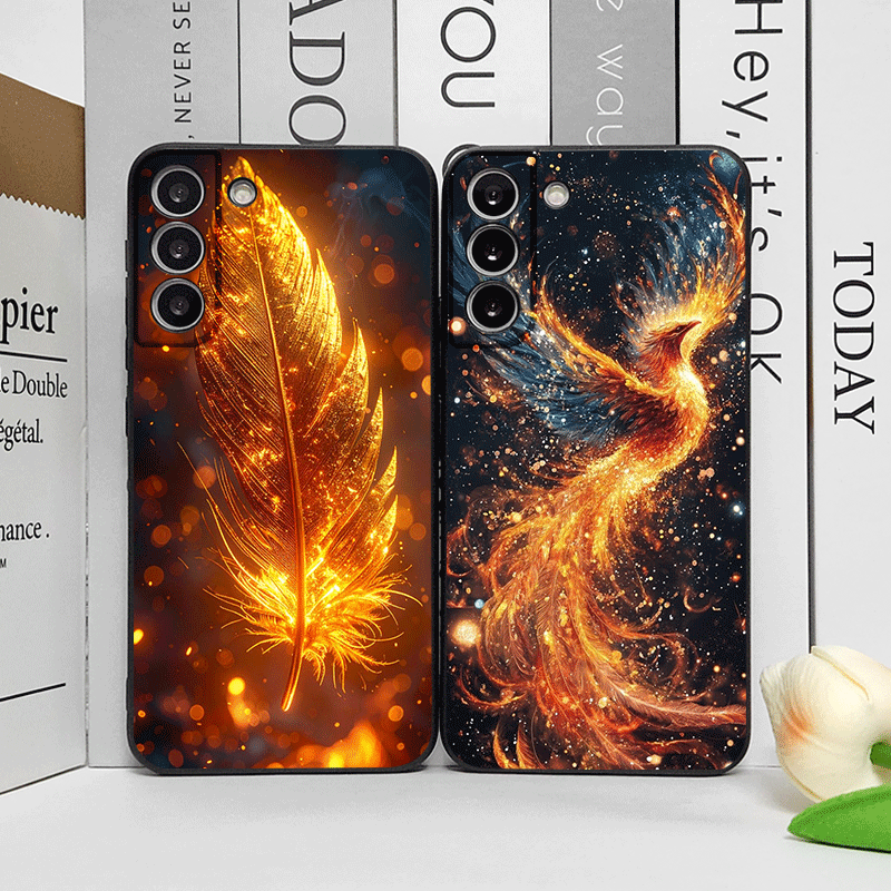 Luxury Phoenix Fire Feather Pa - đánh giá và giá Phone Cases Pixel 10 Pro