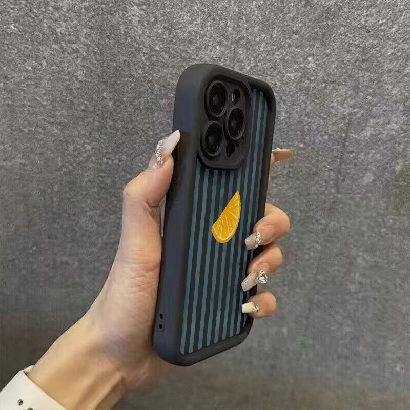 Striped Lemon Slice Pattern Ph - đánh giá và giá Phone Cases Store
