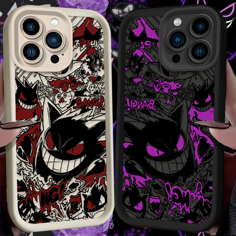 P-Pokemon Gengar Graffiti Phon - đánh giá và giá Phone Cases Store