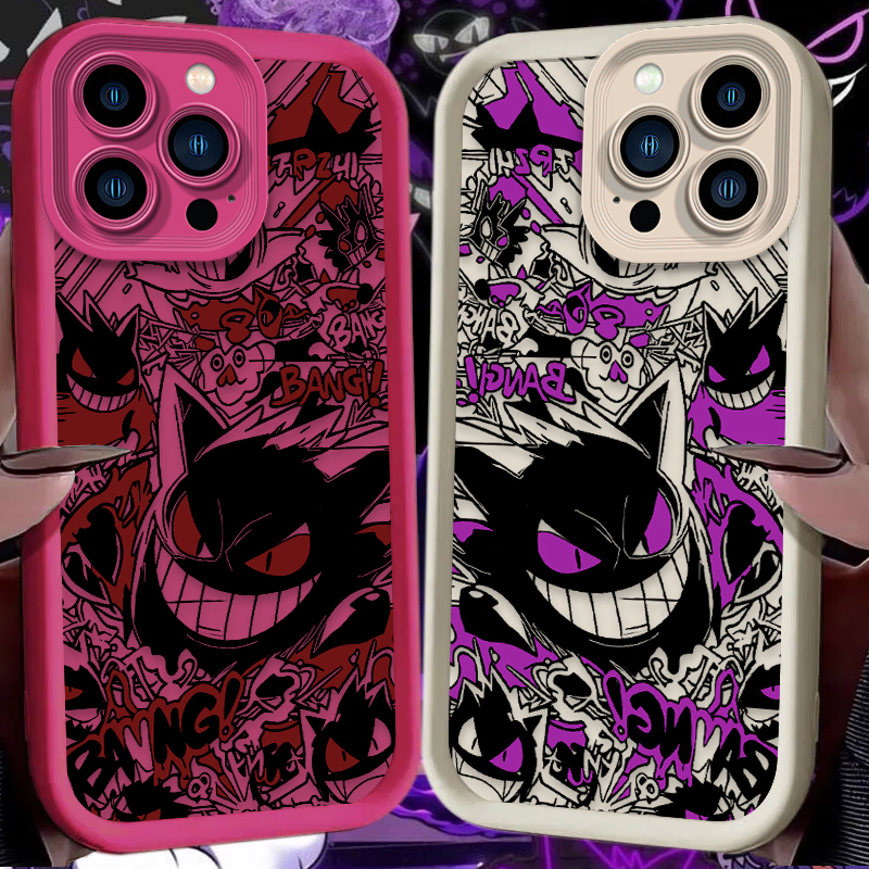 P-Pokemon Gengar Graffiti Phon - đánh giá và giá Phone Cases Store