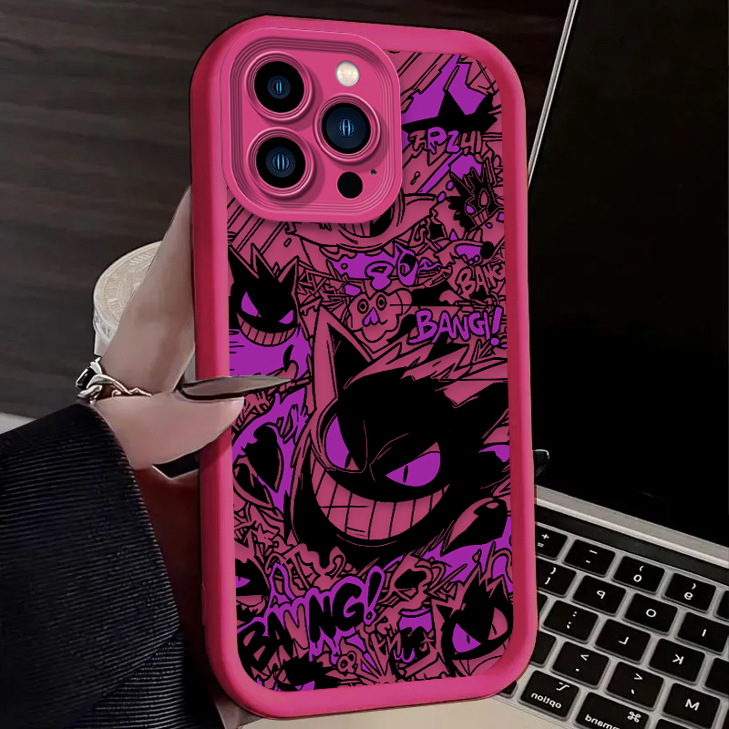 P-Pokemon Gengar Graffiti Phon - đánh giá và giá Phone Cases Store