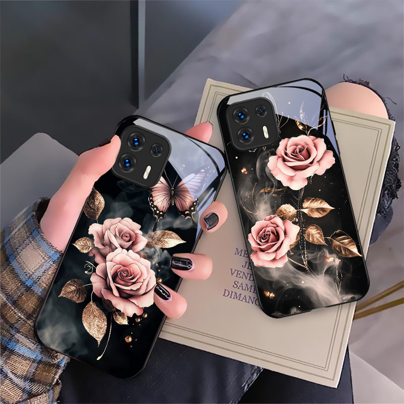 Butterfly Love Pink Rose For M - đánh giá và giá Phone Cases Motorola