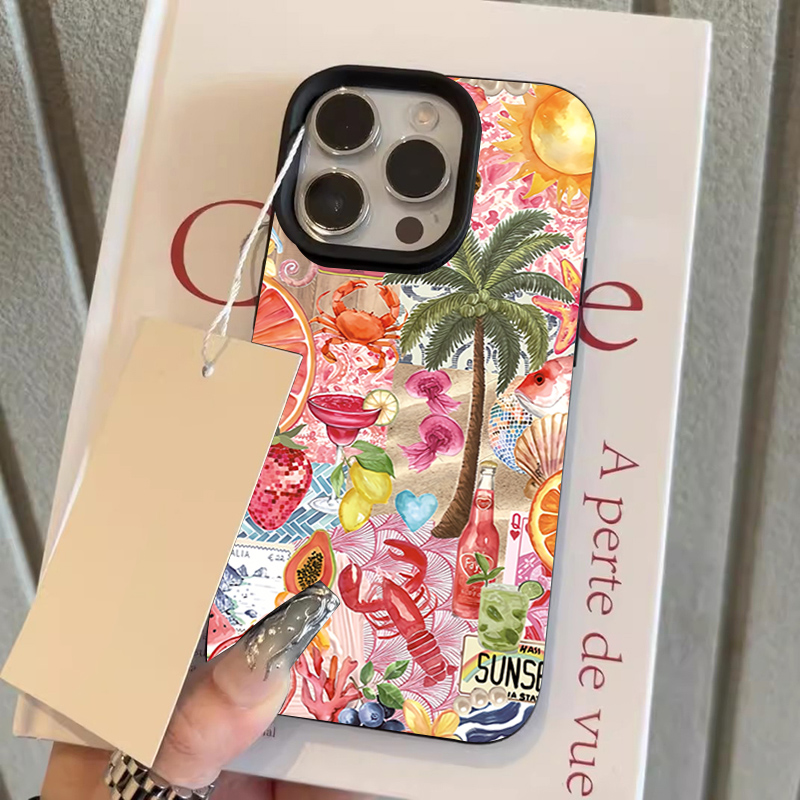 Summer Beach Party Collage Pat - đánh giá và giá Phone Cases Dior