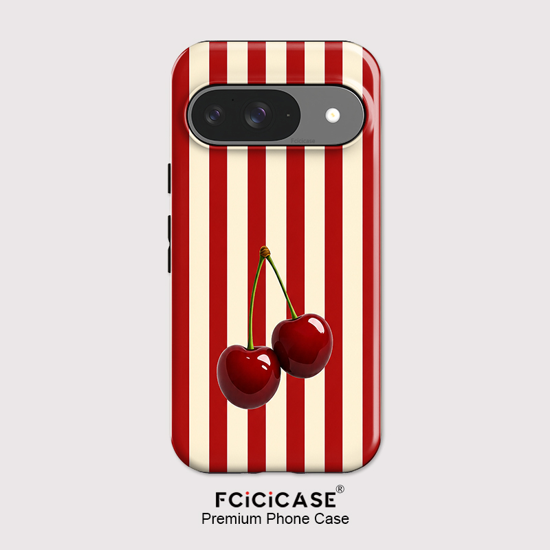 Fcicicase Cherry Stripe Patter - đánh giá và giá Phone Cases Pixel 10 Pro