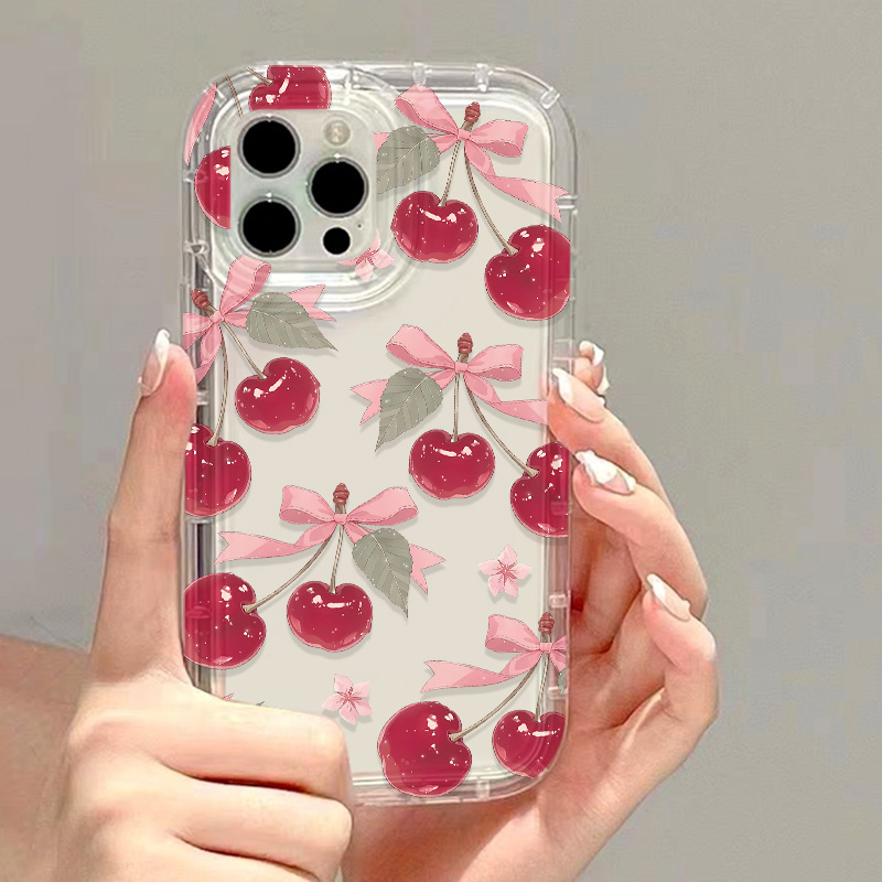 Korean Cute Cherry Bow Phone C - đánh giá và giá Phone Cases Korean