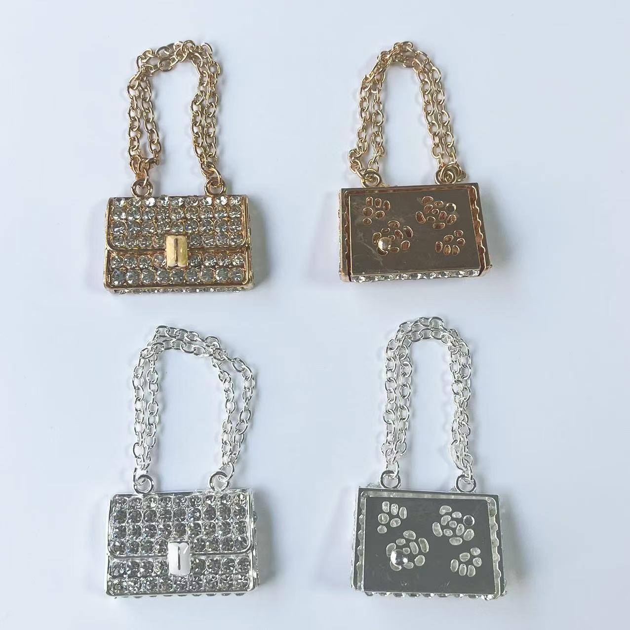 4Pcs Chic Mini Rhinestone Hand - đánh giá và giá Phone Cases Junk