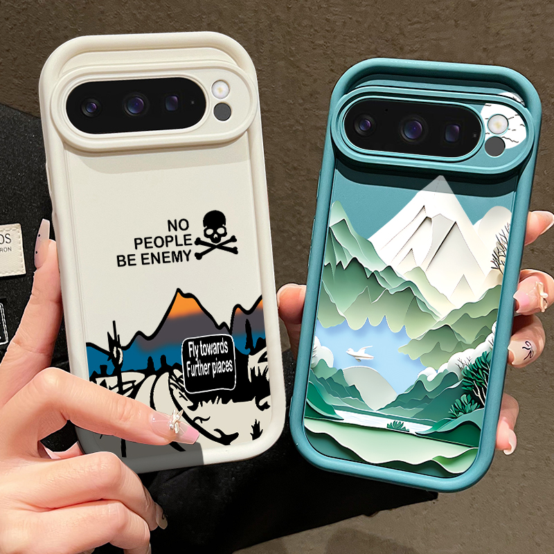 Mountain Road Patterned Phone  - đánh giá và giá Phone Cases Pixel 10 Pro