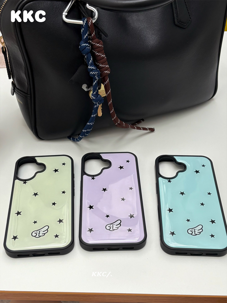 Summer Purple Yellow Stars INS - đánh giá và giá Phone Cases Yellow