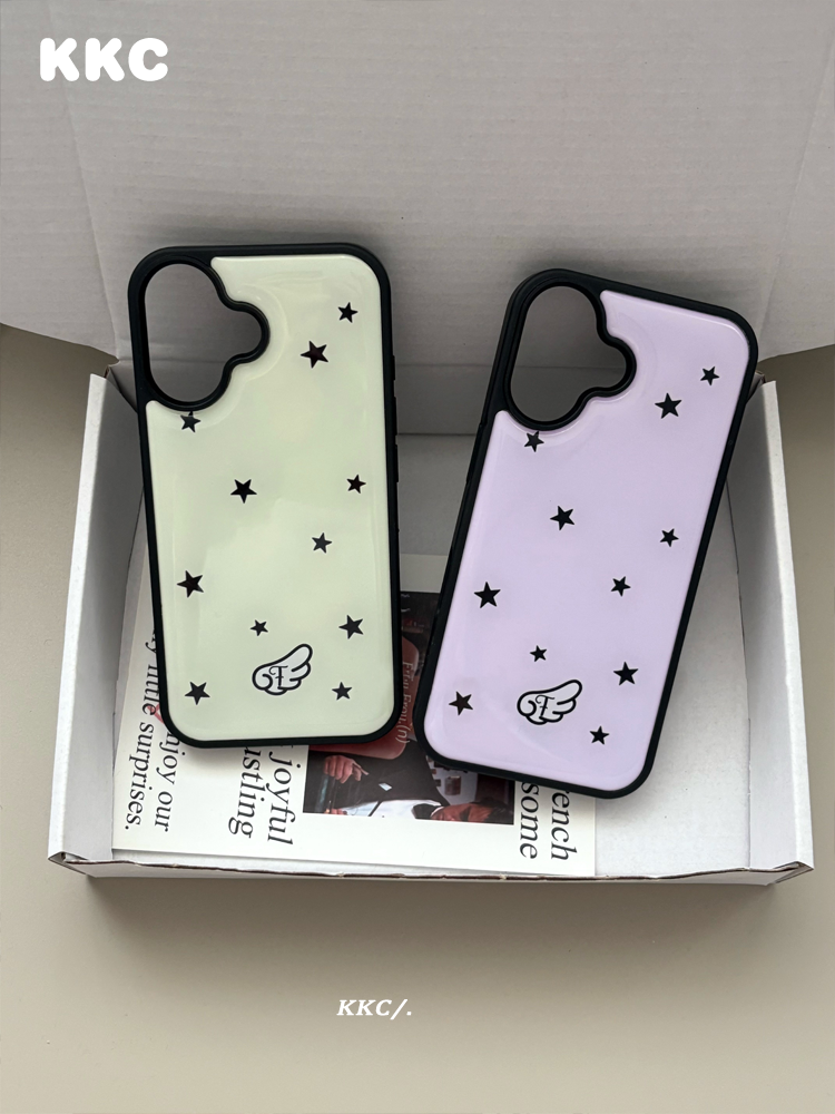 Summer Purple Yellow Stars INS - đánh giá và giá Phone Cases Yellow