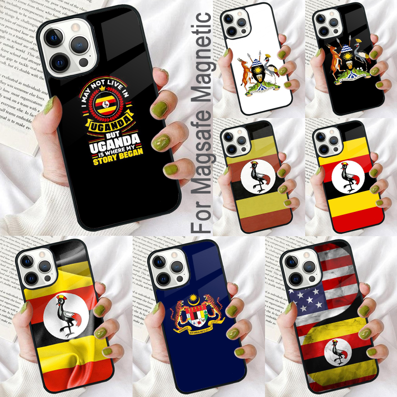 Uganda Flag Coat Of Arms Soft  - đánh giá và giá Phone Cases Uganda