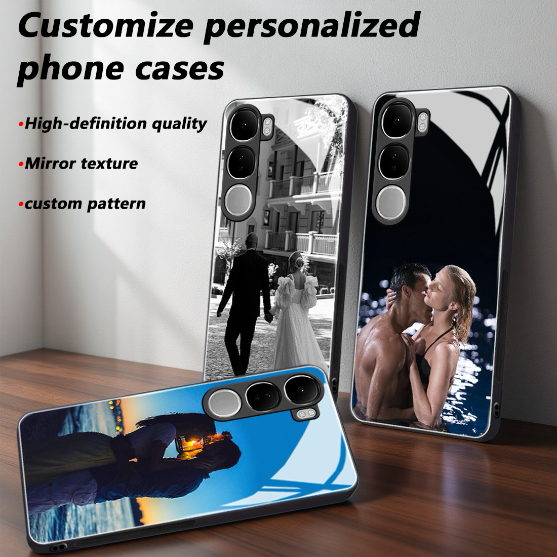 Custom Photo Mirror Glass Phon - đánh giá và giá Phone Cases Customized