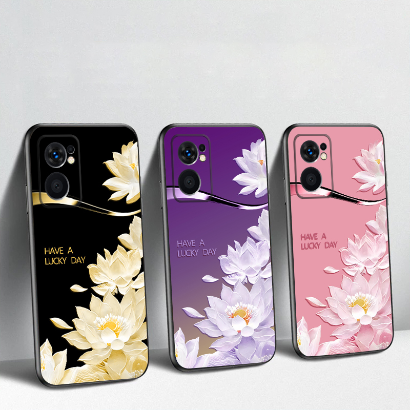 Gradient yellow lotus For OneP - đánh giá và giá Phone Cases Yellow