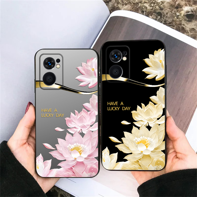 Gradient yellow lotus For OneP - đánh giá và giá Phone Cases Yellow