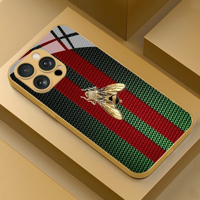 Red Green Striped Golden Bee G - đánh giá và giá Phone Cases Dior