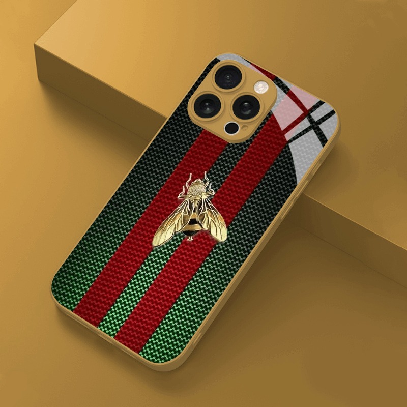 Red Green Striped Golden Bee G - đánh giá và giá Phone Cases Dior