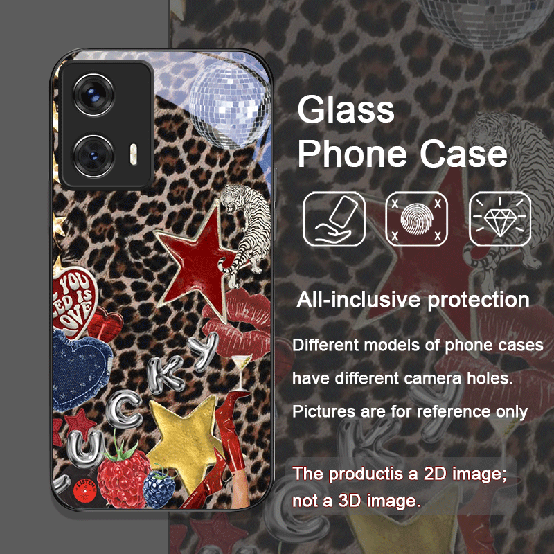 Strawberry Bow Leopard Print T - đánh giá và giá Phone Cases Motorola