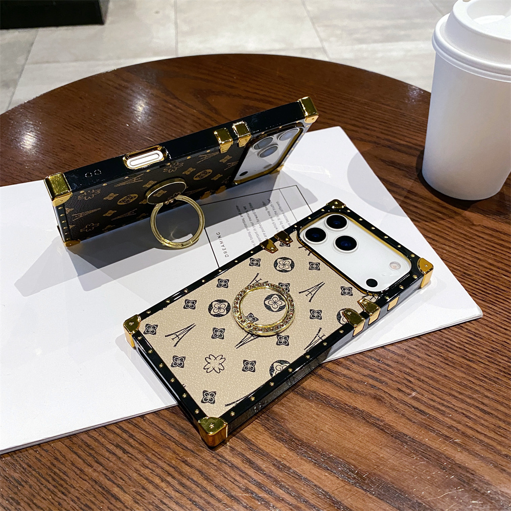 PU Leather Ring Stand Flower P - đánh giá và giá Phone Cases Dior