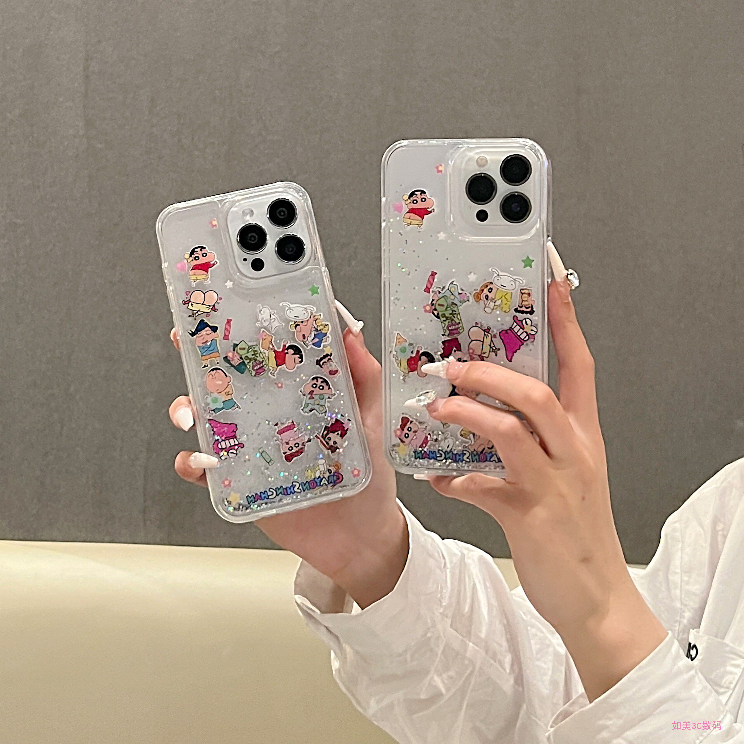 Cute Cartoon Japan Anime Crayo - đánh giá và giá Phone Cases Transparent