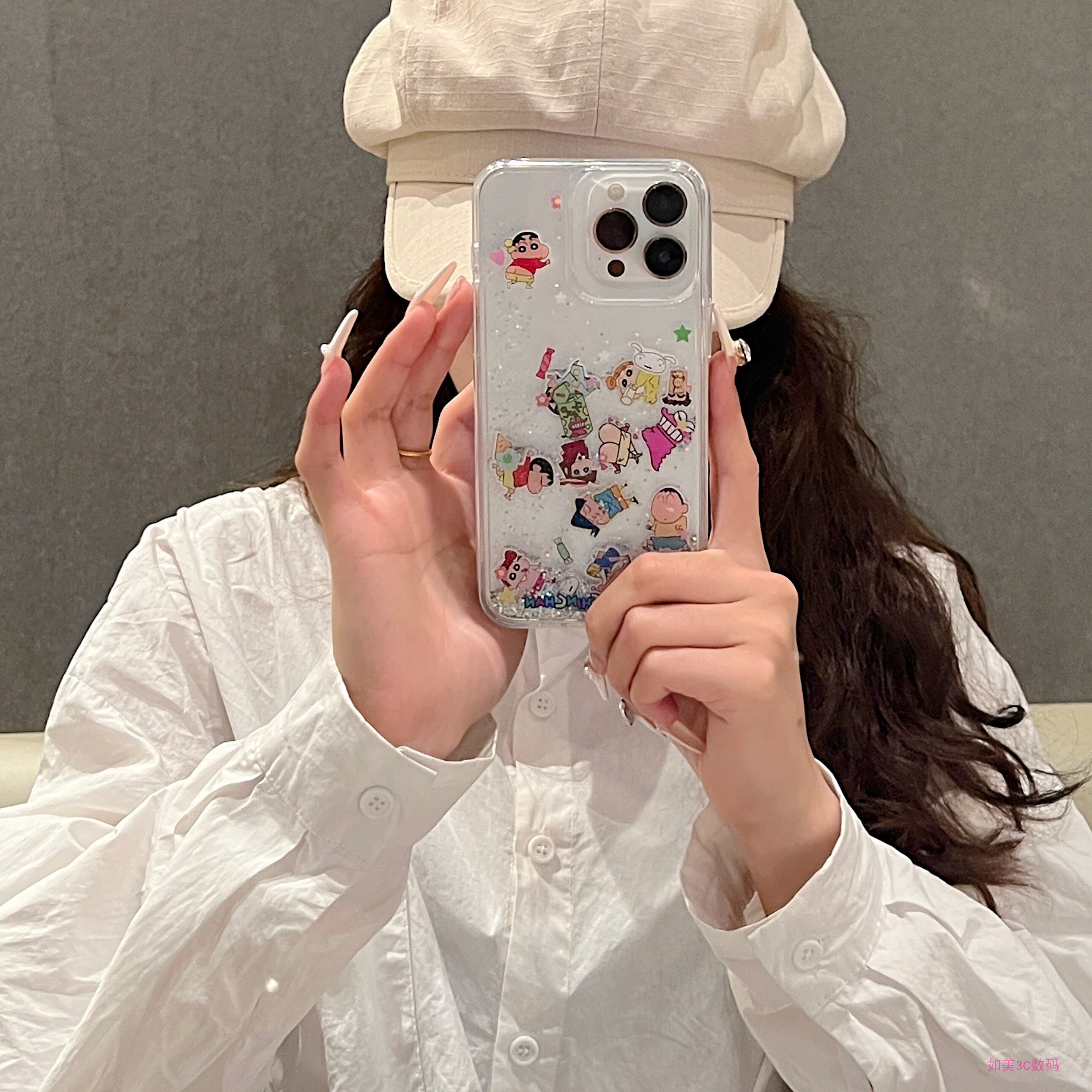 Cute Cartoon Japan Anime Crayo - đánh giá và giá Phone Cases Transparent