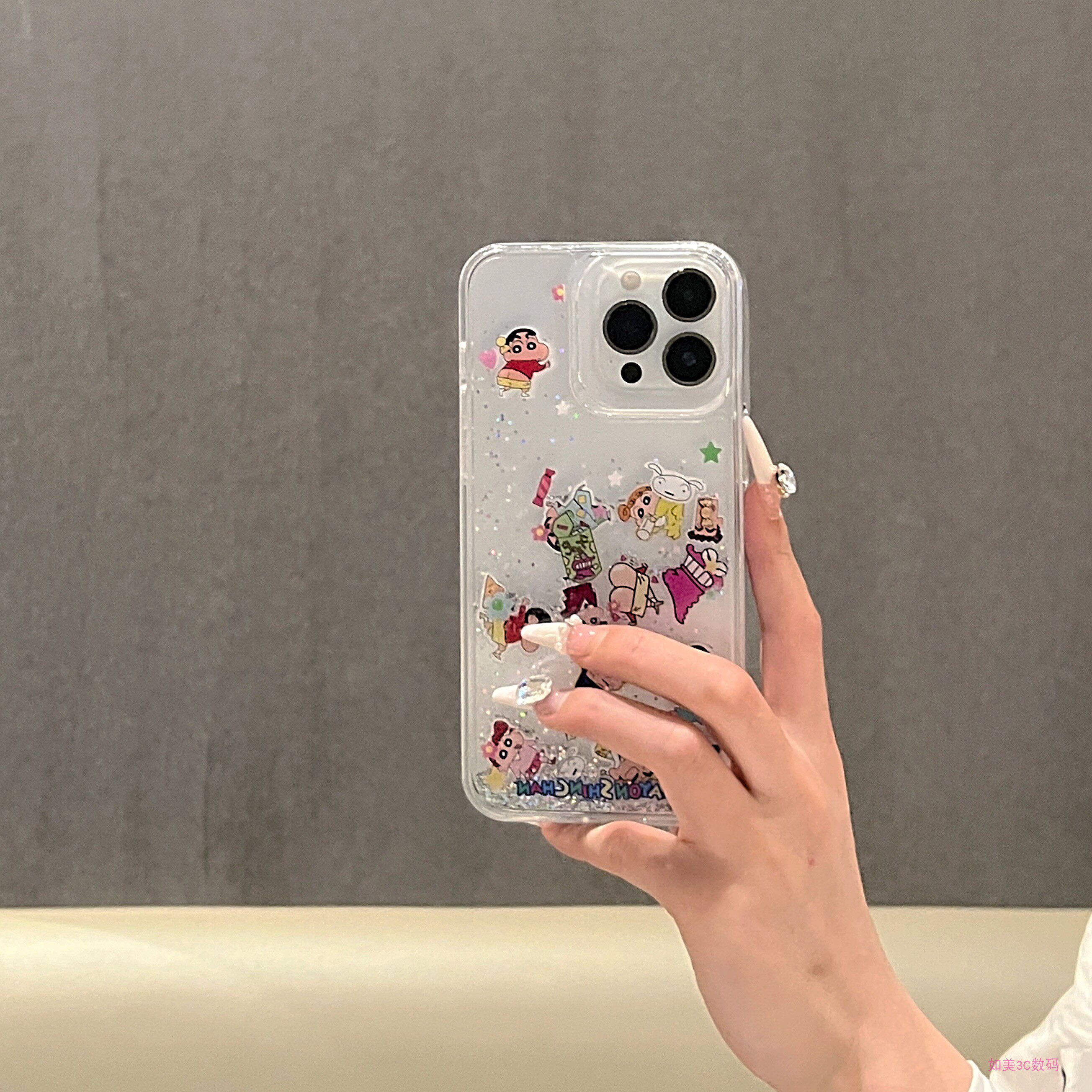Cute Cartoon Japan Anime Crayo - đánh giá và giá Phone Cases Transparent