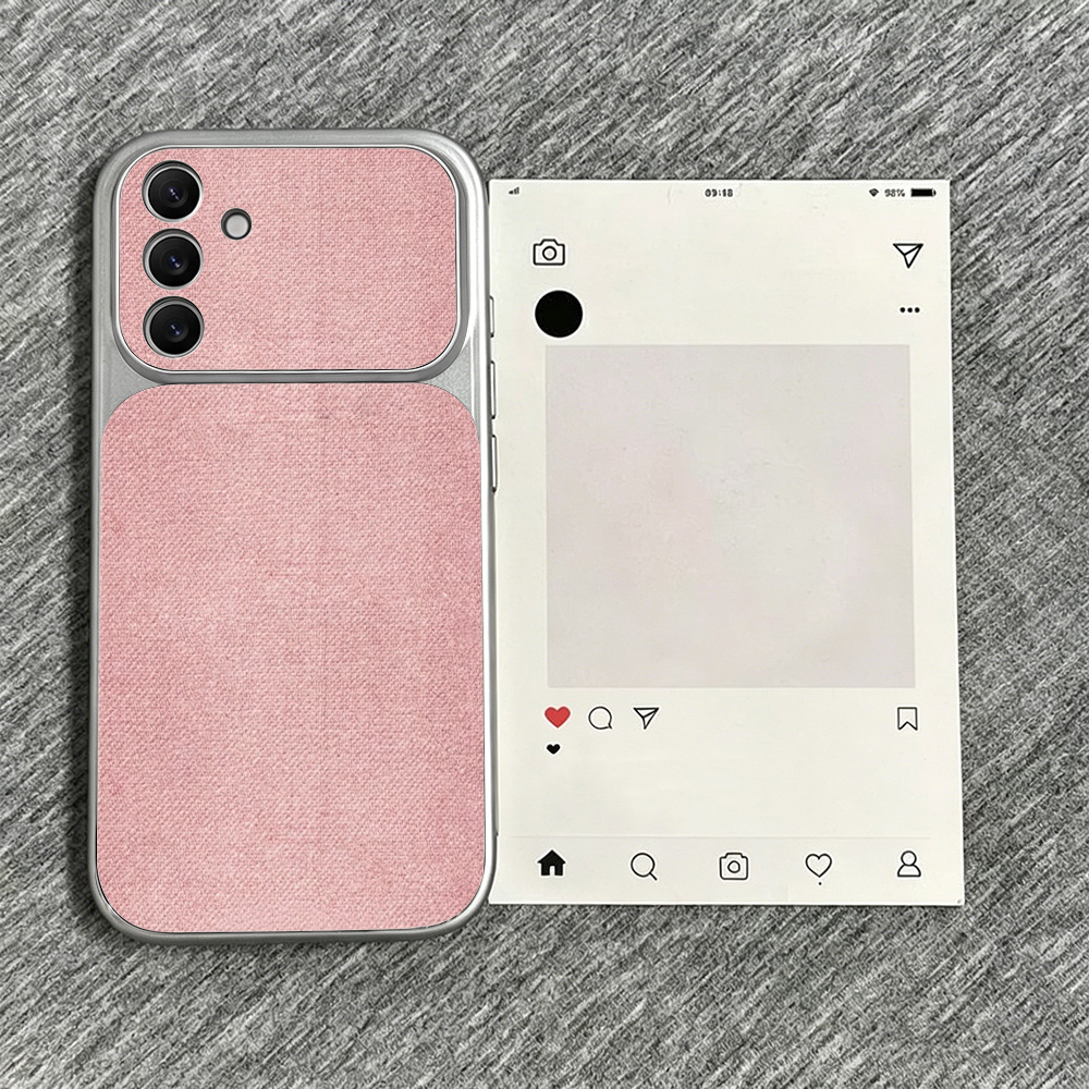 Retro Blue Denim PU Leather Ph - đánh giá và giá Phone Cases With Camera Cover