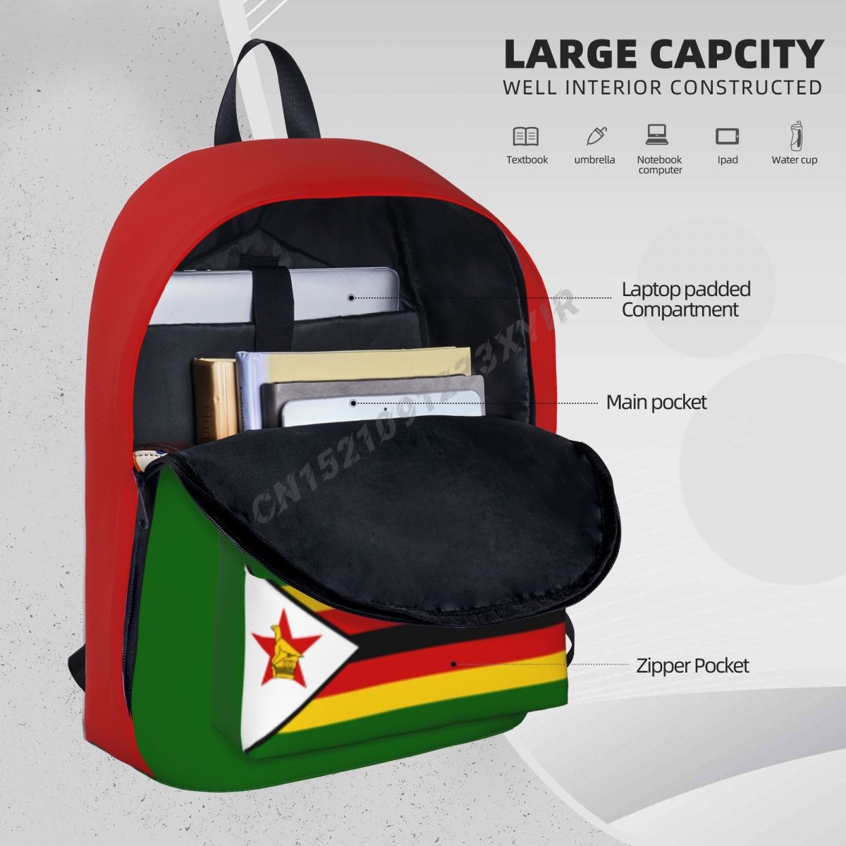 Unisex Backpack Zimbabwe Flag  - đánh giá và giá Phone Cases Zimbabwe