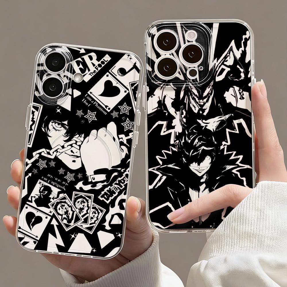 Game P-Persona 5 Phone Case Ma - đánh giá và giá Phone Cases Transparent