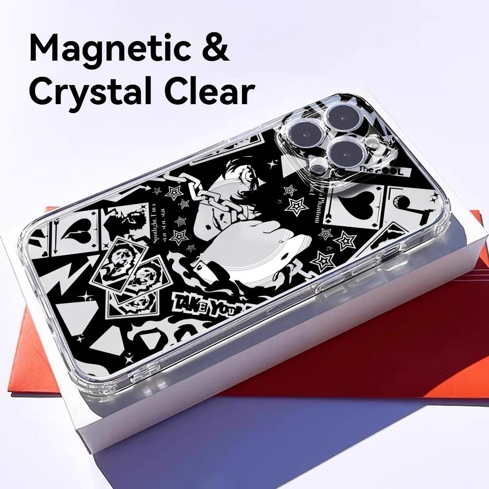 Game P-Persona 5 Phone Case Ma - đánh giá và giá Phone Cases Transparent