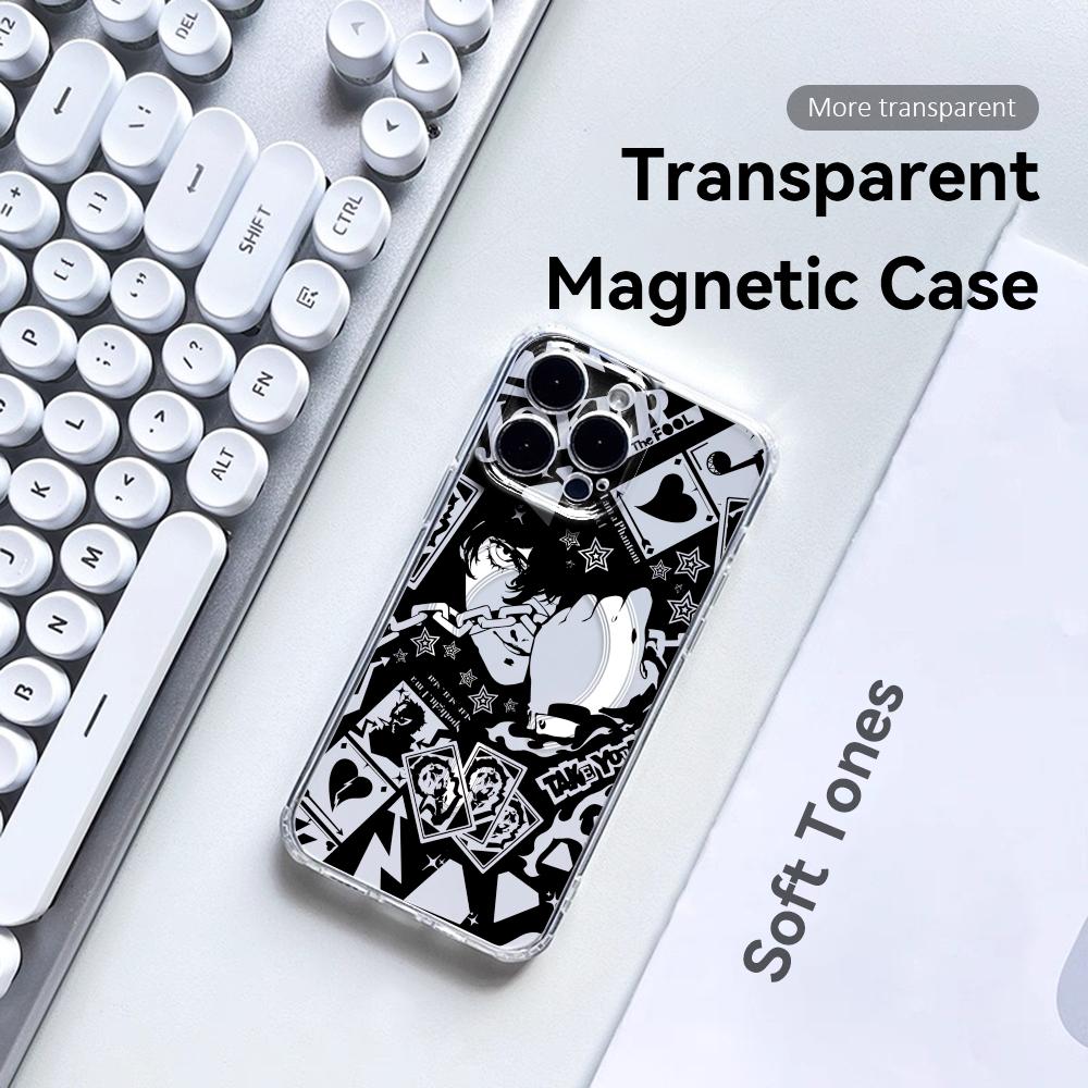 Game P-Persona 5 Phone Case Ma - đánh giá và giá Phone Cases Transparent