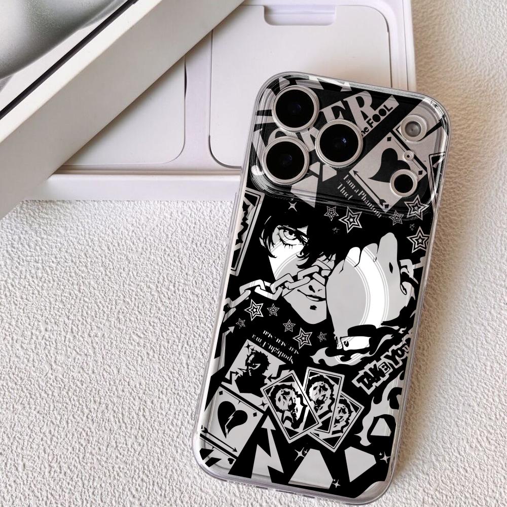 Game P-Persona 5 Phone Case Ma - đánh giá và giá Phone Cases Transparent