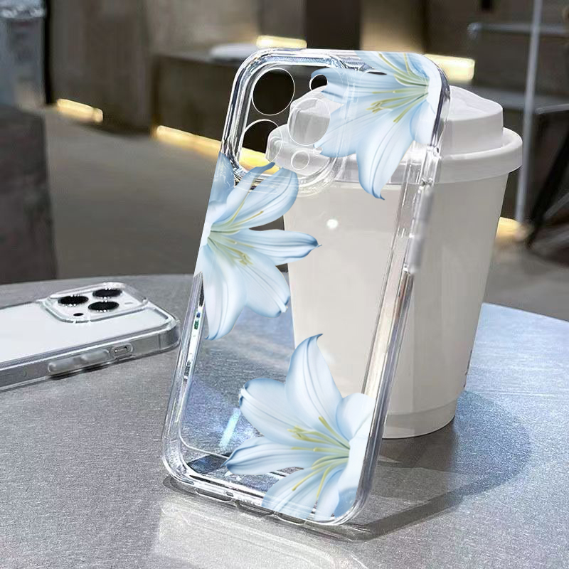Fashion Exquisite White Lily F - đánh giá và giá Phone Cases Store