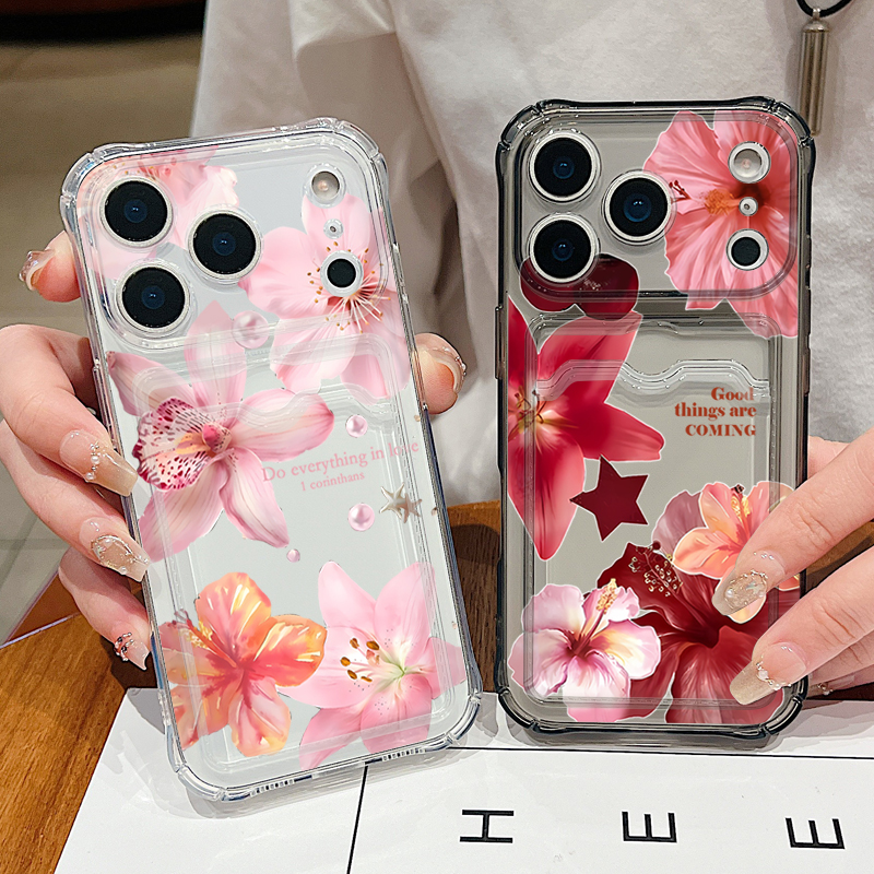 Card Slot Bag Clear Phone Case - đánh giá và giá Phone Cases Transparent