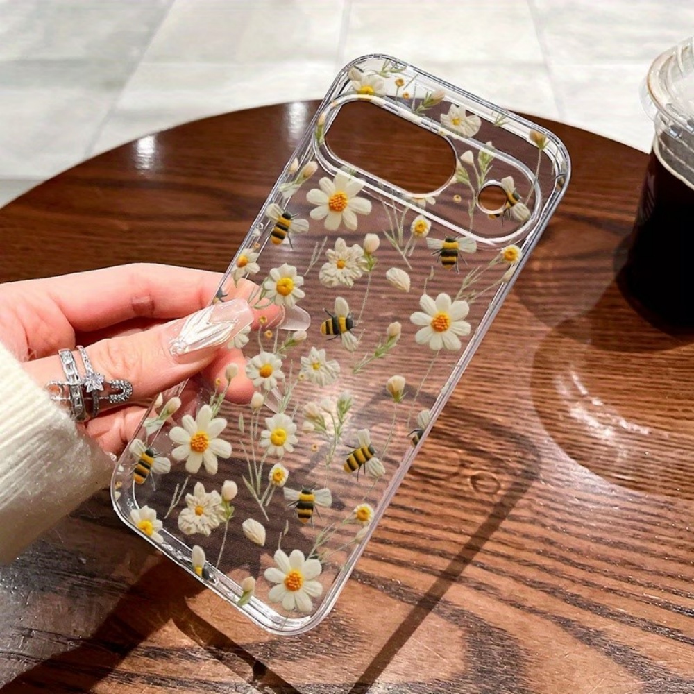 Cute Honeybee Flower Pattern S - đánh giá và giá Phone Cases Pixel 10 Pro
