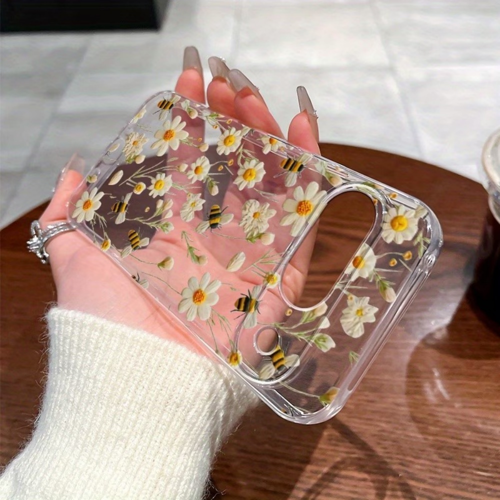 Cute Honeybee Flower Pattern S - đánh giá và giá Phone Cases Pixel 10 Pro