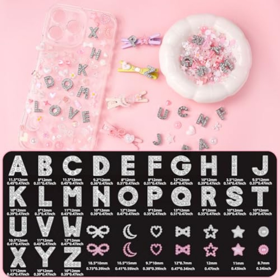 Junk Case Charms, A-Z Alphabet - đánh giá và giá Phone Cases Junk